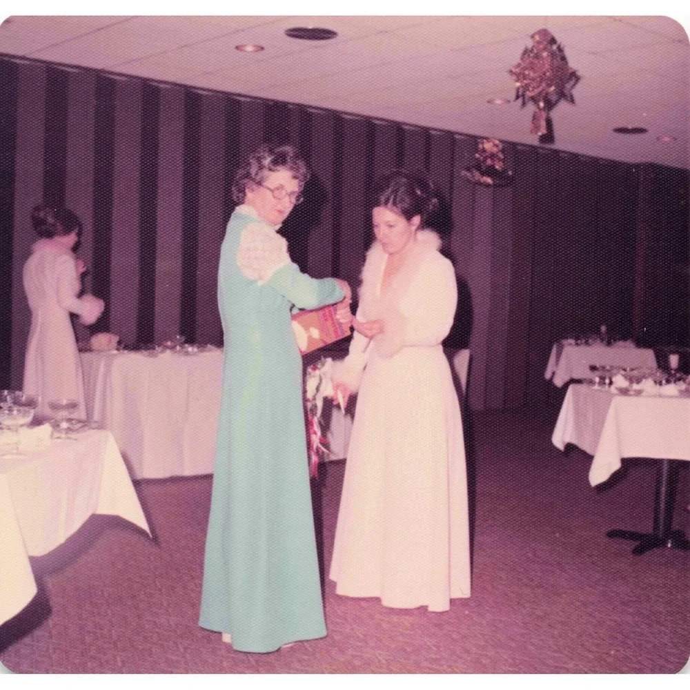 Vintage 1970s Wedding Reception Lot of 6 Photos Military Base Officers Club - Picture 4 of 6